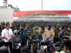 Apel Pelepasan Pasukan Yonif 125/Simbisa, Brigif 7/RR di Dermaga Umum Pelabuhan Belawan
