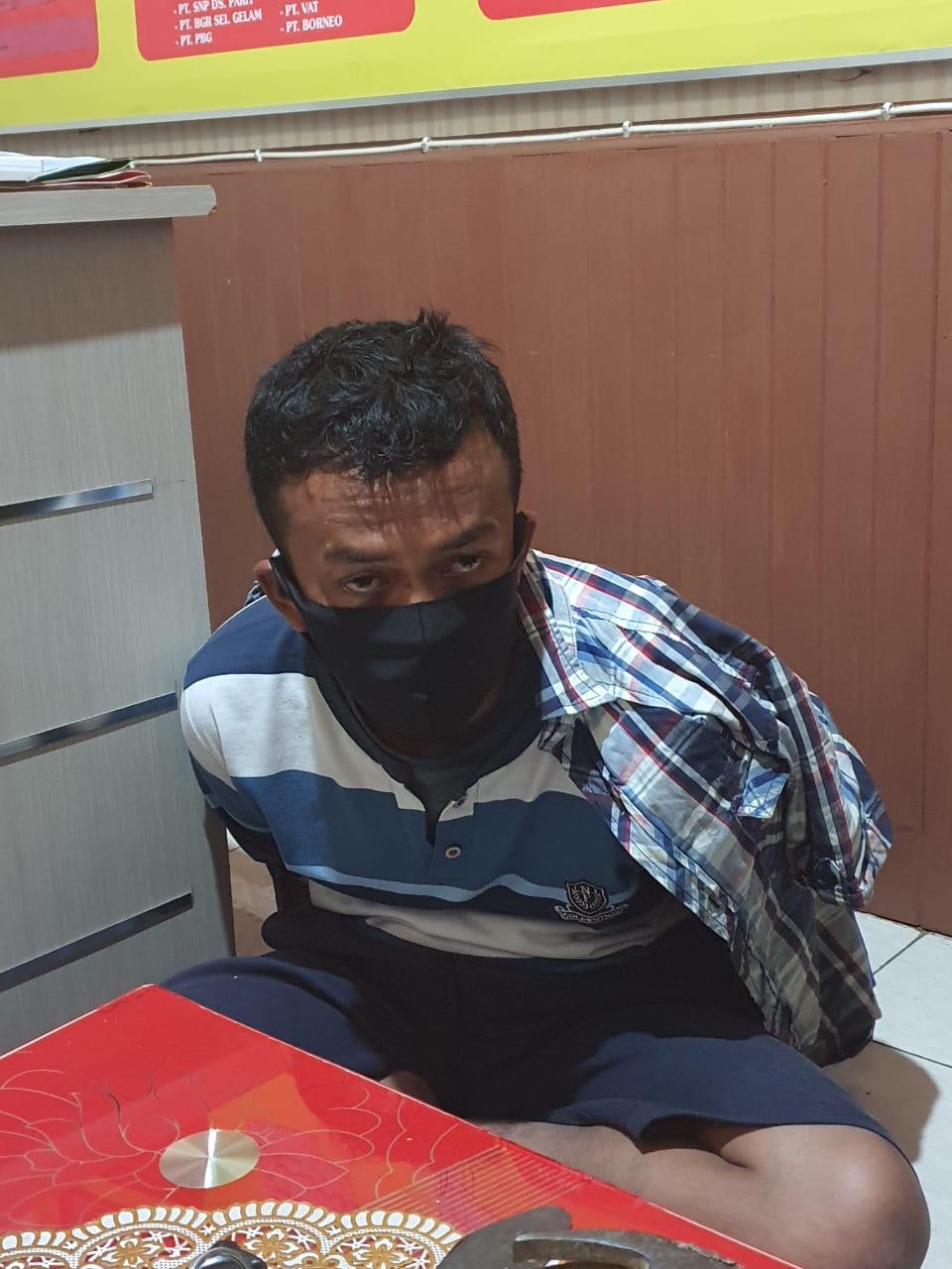 Pelaku pencurian sekaligus pelaku penikaman korban Tari