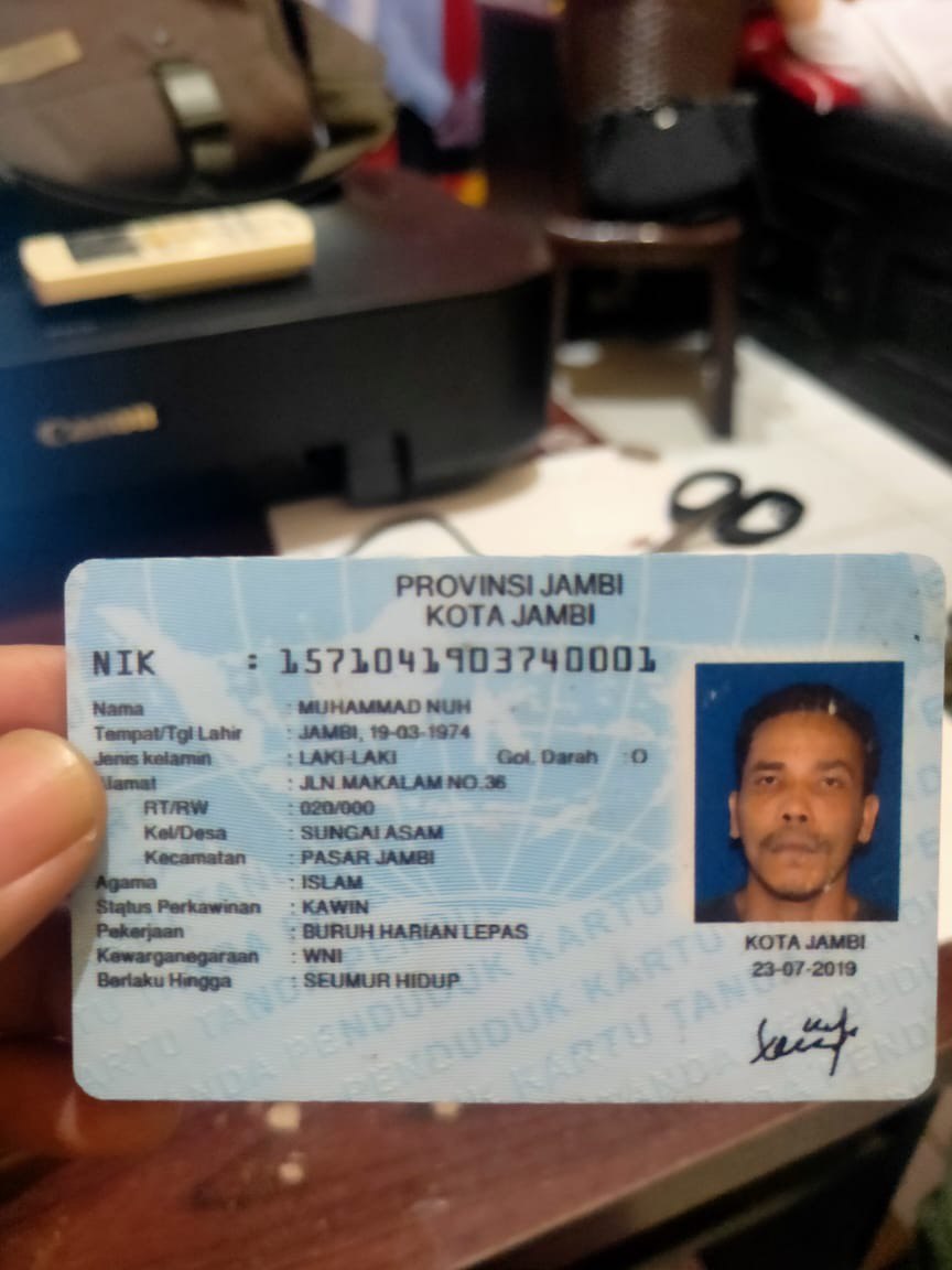 M Nuh warga Jambi pemenang lelang motor Jokowi