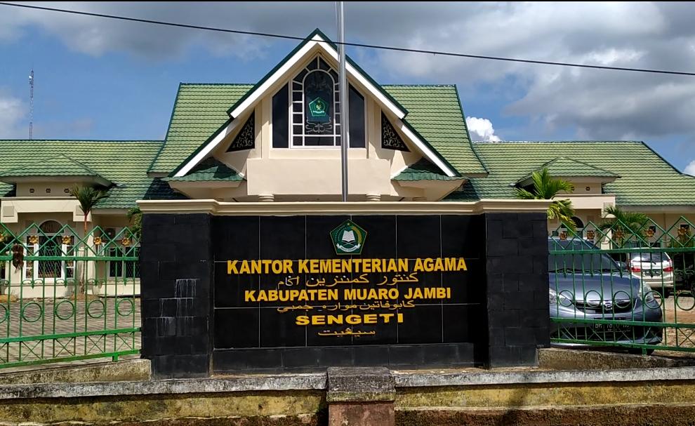 Kantor Kemenag Muaro Jambi.(Jambipers.com/Aden Hasan Efendy)