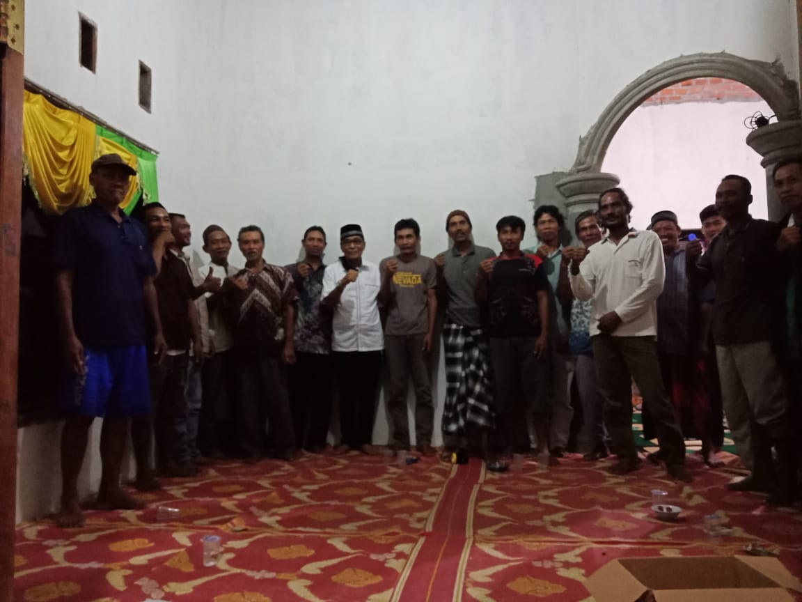 Balon Wakil Bupati Batanghari H.Bakhtiar silaturahmi dengan Masyarakat Kilangan