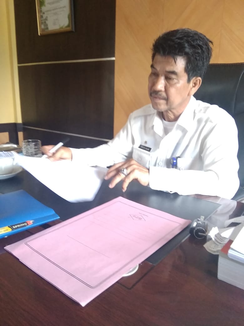 Kepala Dinas PMD Muaro Jambi, Raden Najmi.(Foto:Raden Hasan Efendi)
