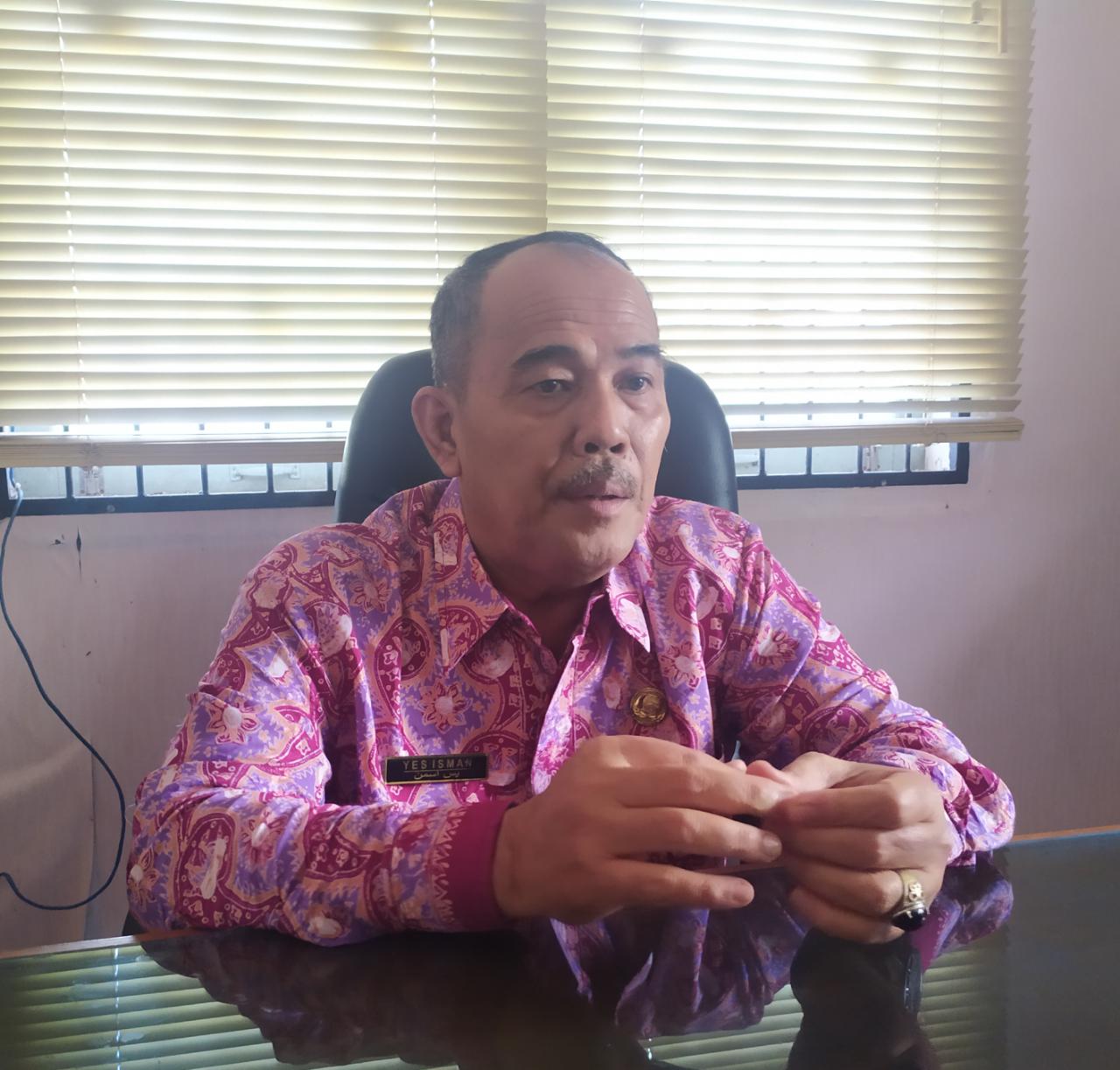 Plt Kadis Kesehatan Muaro Jambi, Yes Isman.(Foto:Raden Hasan Efendi)