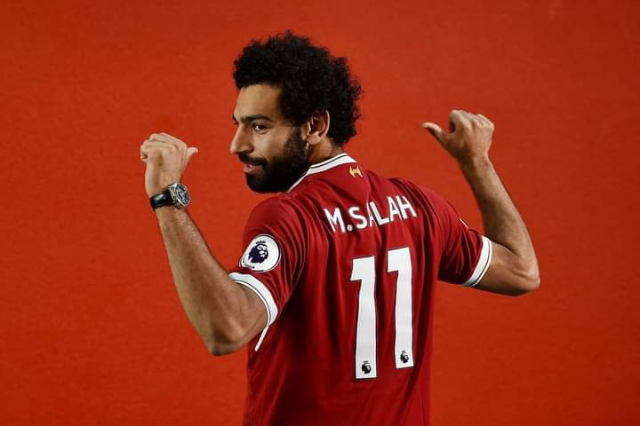 Pemain Timnas Mesir Mohamed Salah