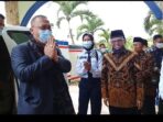 Staf Khusus Wakil Presiden Republik Indonesia, H. Arif Rahman, SH saat berkunjung ke UIN STS Jambi.(foto:Bujangdek)