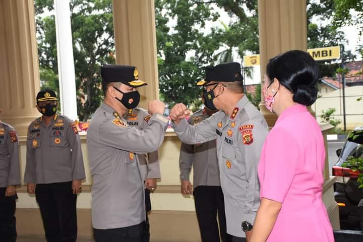Pisah sambut Kapolda Jambi