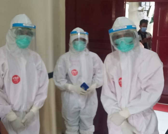 Sekda Muaro Jambi Cek Pelayanan RS Ahmad Ripin pada Pasien Covid-19