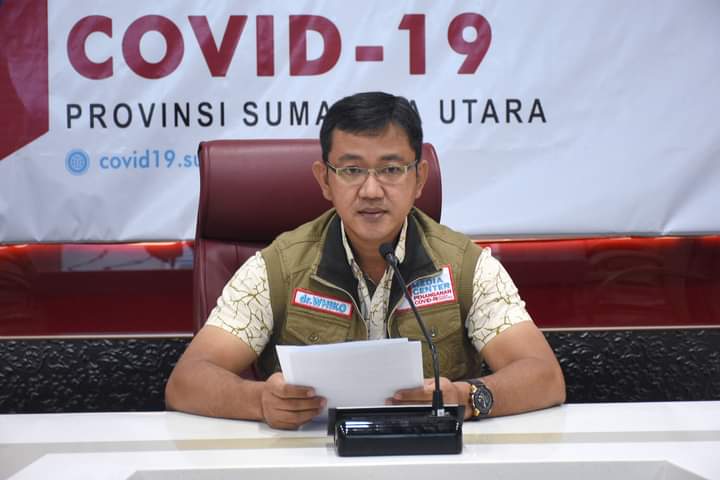 Juru Bicara (Jubir) Satuan Tugas (Satgas) Penanganan Covid-19 Sumut, Whiko Irwan.