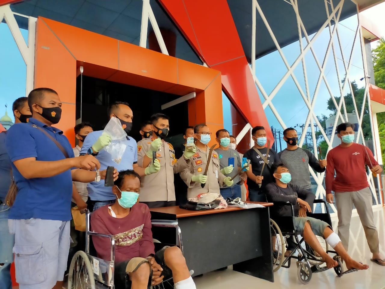 Dua perampok sadis asal Aceh dihadiahi timah panas.(Foto:Raden Hasan Efendi/Jambipers.com)