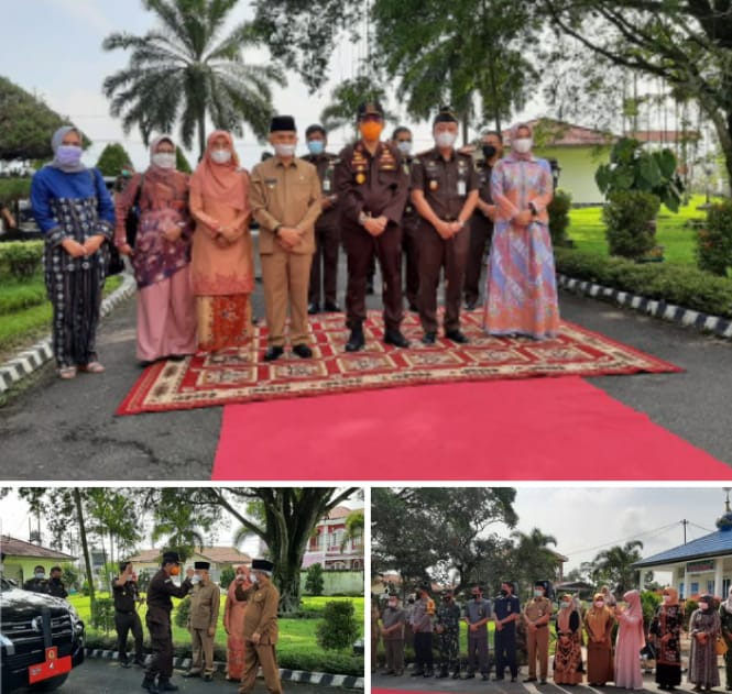 Bupati Kerinci Adi Rozal sambut Kunker Kajati Jambi.