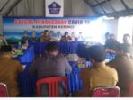 Tim Satgas Penanganan Covid-19 Kerinci gelar briefing.