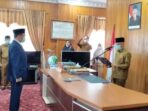 Bupati Kerinci, Adirozal melantik Asraf sebagai Pj Sekda Kabupaten Kerinci.