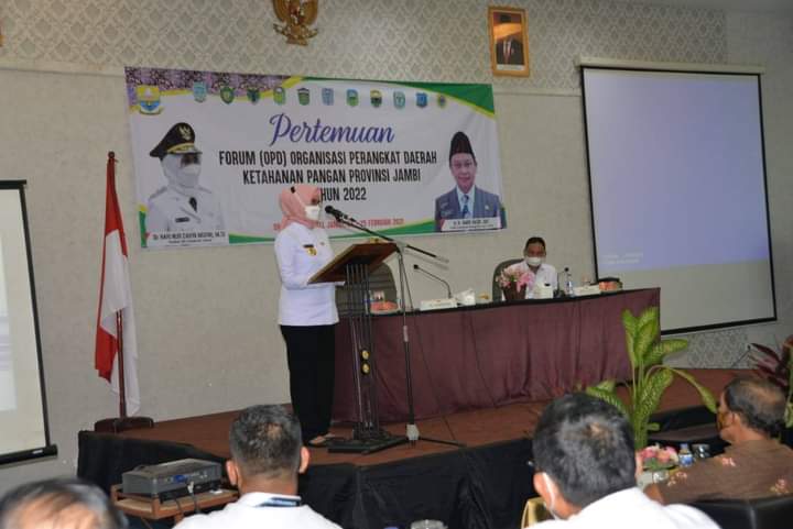 acara forum Organisasi Perangkat Daerah untuk ketahanan pangan 2022