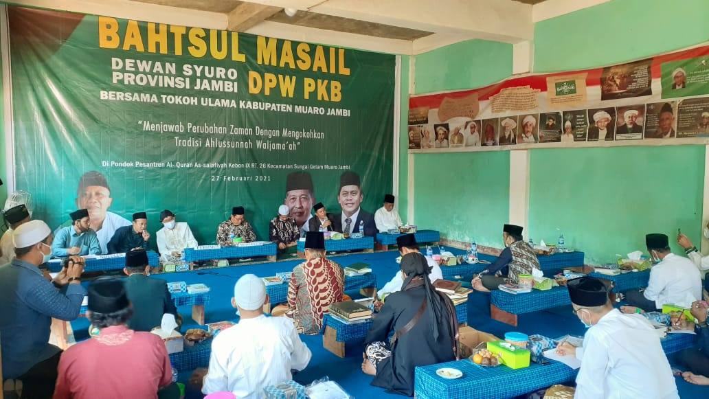 Acara Bahtsul Masail di Pondok Pesantren Al-Qur'an As-salafiyah