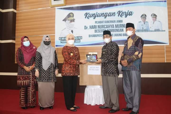 Pj. Gubernur Jambi, Hari Nur Cahya Murni Kunker ke Tanjab Barat dan Tanjab Timur.