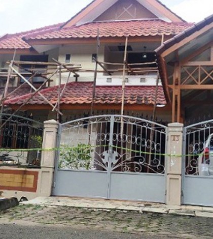 rumah TKP pembunuhan.(ist)