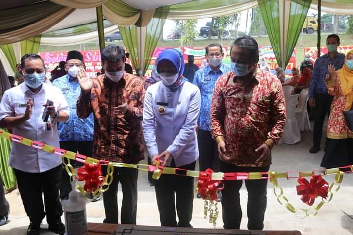 Pj Gubernur Jambi resmikan gedung PPNI di perumahan Aston Vila, Mendalo Darat, Muaro Jambi.