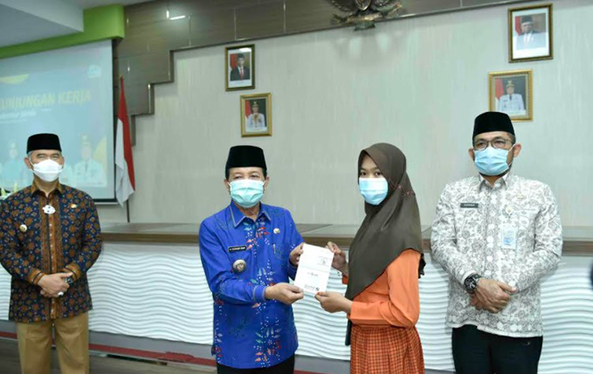 Fachrori bersilaturahmi dengan Wali Kota dan Wakil Wali Kota Jambi beserta jajaran