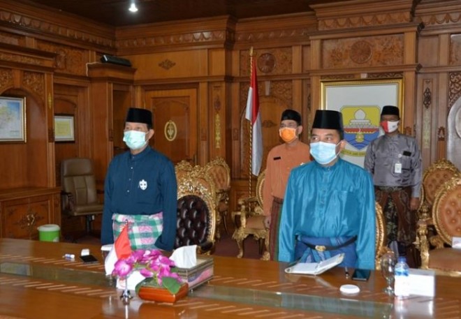 Gubernur Fachrori Rapat Koordinasi Kesiapan Vaksinasi Covid-19