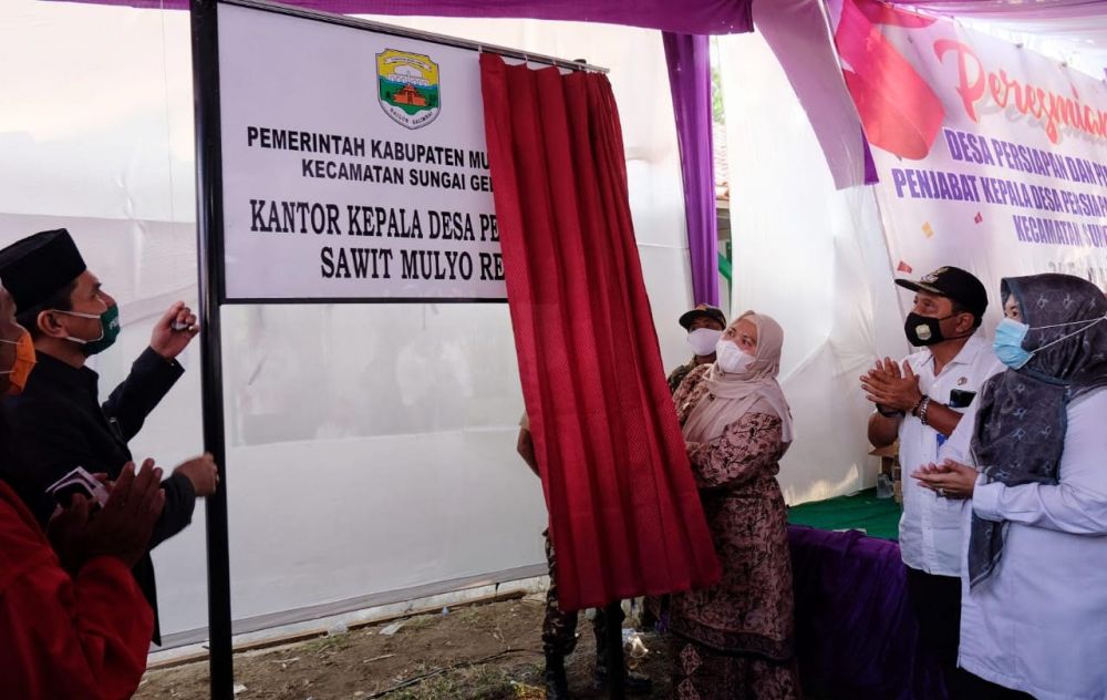 Bupati resmikan desa persiapan