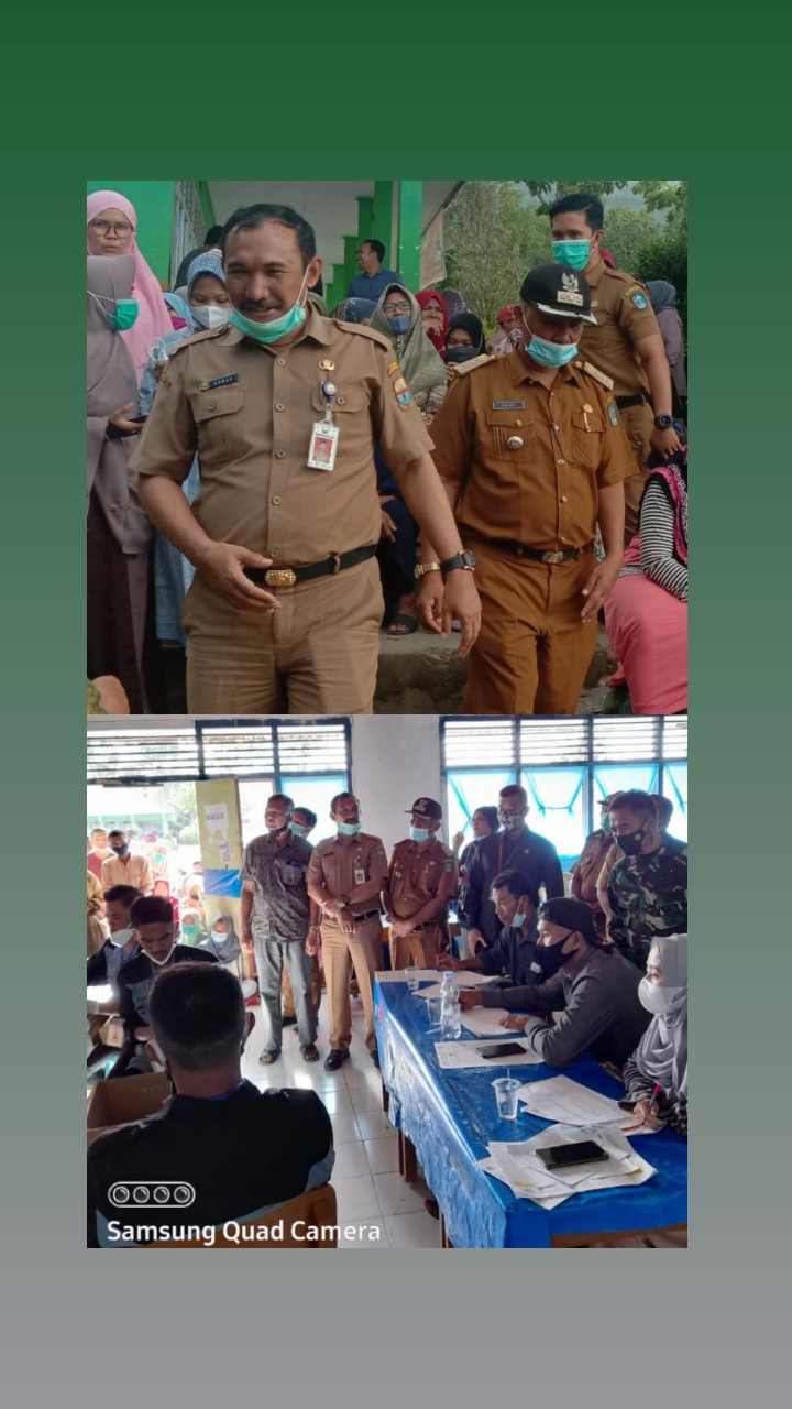 Sekda Asraf pantau Pilkades di 5 Kecamatan.