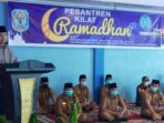 Bupati Kerinci Adi Rozal saat membuka Pesantren Kilat Ramadhan 1442 H