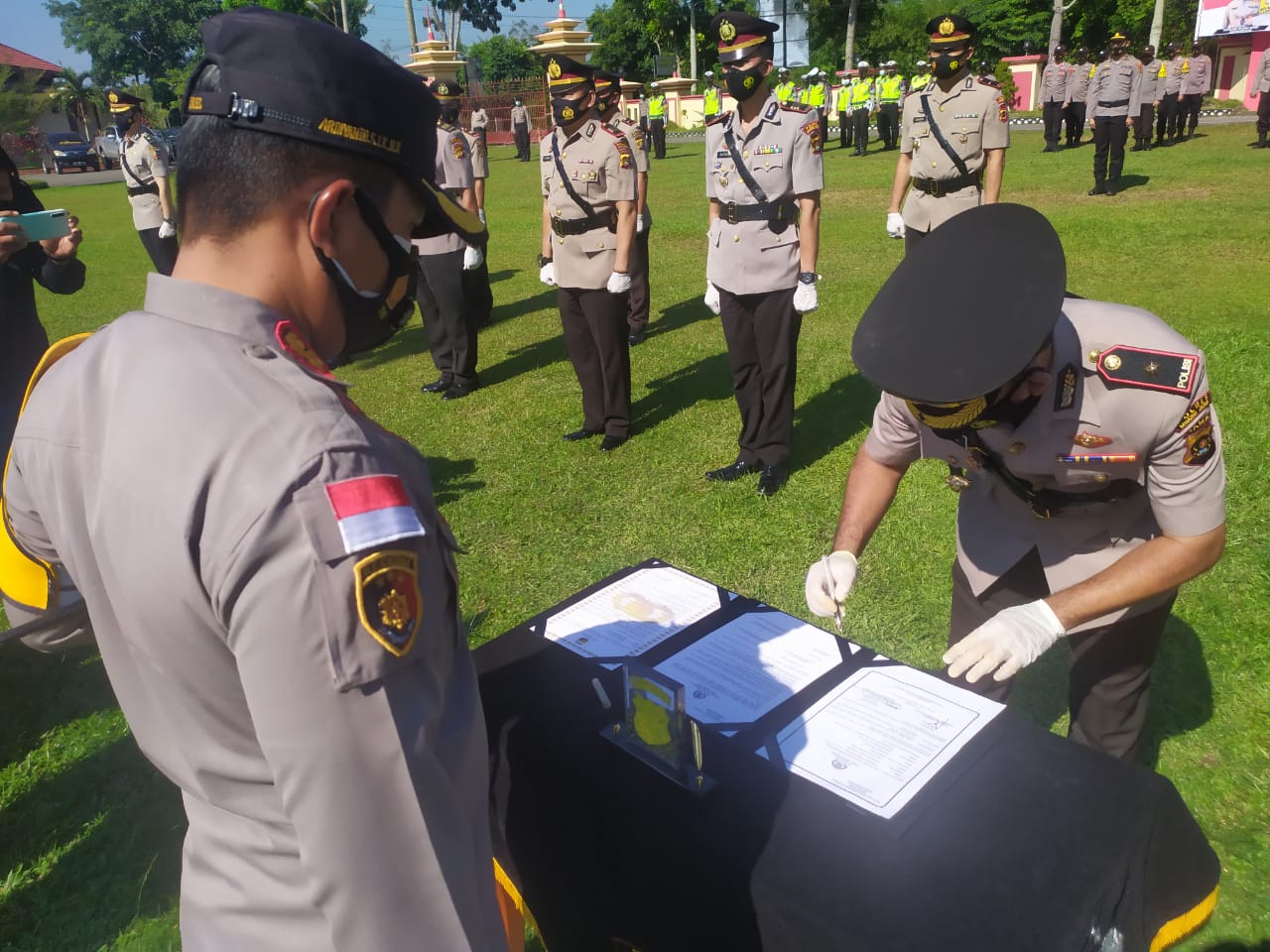 Sertijab di Mapolres Muaro Jambi.