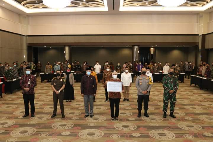 Pj Gubernur Pimpin Rakor persiapan PSU Pilgub Jambi.