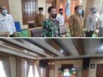 Jajaran Pemkot Sungai Penuh bersama Forkopimda ikut giat Rakor dengan presiden.