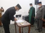 pelantikan pejabat fungsional Pemprov Jambi.