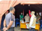 Bupati Adirozal pantau pos pemeriksaan di Telun Berasap