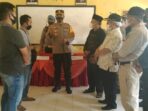 Wabup Kerinci bersama TNI/Polri pantau kesiapan PSU Pilgub Jambi.