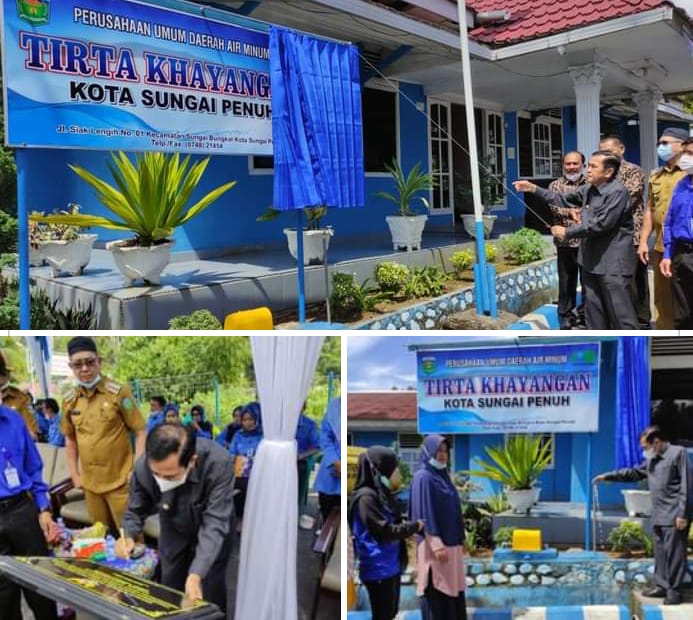 Wako AJB Resmikan Perumda Tirta Khayangan