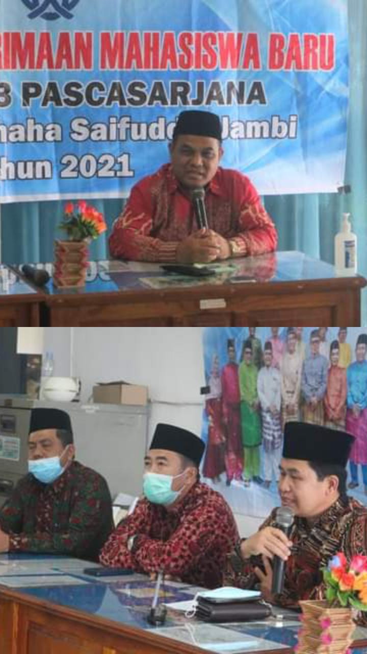 sosialisasi program pascasarjana UIN Sultan Thaha Saifuddin (STS) Jambi di MAN 1 Sungai Penuh