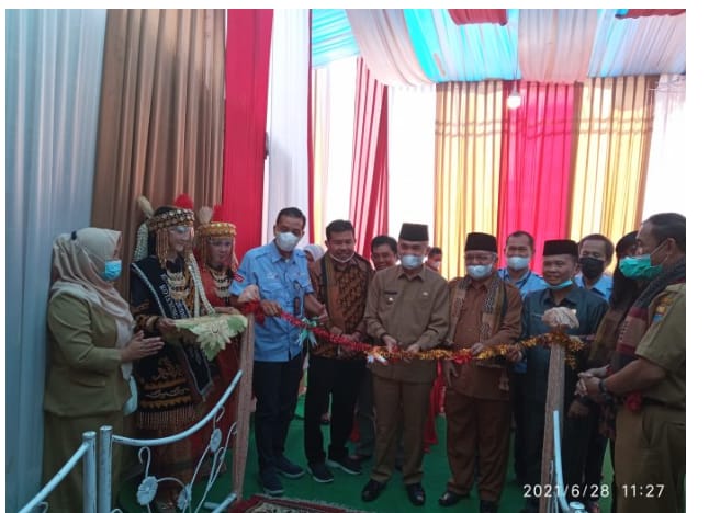 Acara peresmian Kantor Bank Jambi Cabang Kerinci di Siulak