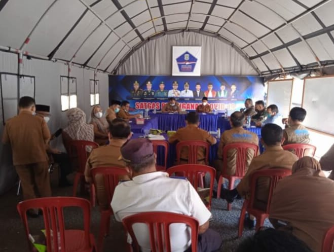 Tim Satuan Gugus Tugas (Satgas) Penanganan Covid-19 Kerinci.