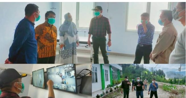 WhatsApp Image 2021-07-31 at 20.56.46 Wakil Wali Kota Sungai Penuh, Alvia Santoni turun melakukan pengecekan ke RS H.Bakri yang nantinya akan dijadikan sebagai tempat Isolasi.