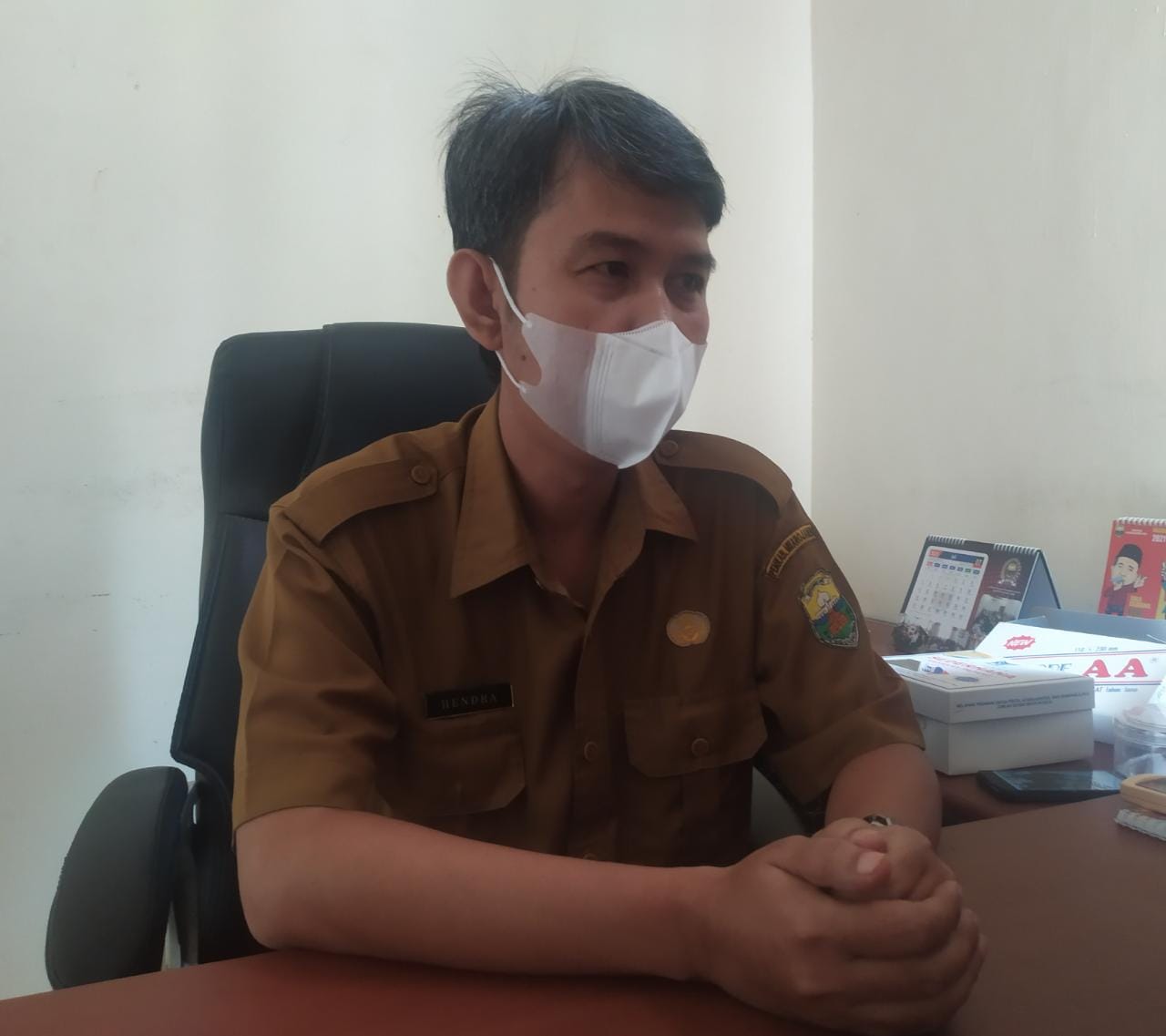 Kepala Bidang Mutasi dan Pengembangan ASN BKD Muaro Jambi, Hendra.(Foto:Raden Hasan Efendi/Jambipers.com).