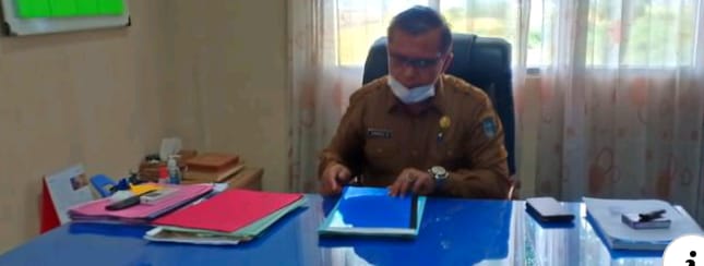 Kepala Dinas PMD Kabupaten Kerinci, Syahril Hayadi.(Foto:Dikin/Jambipers.com)