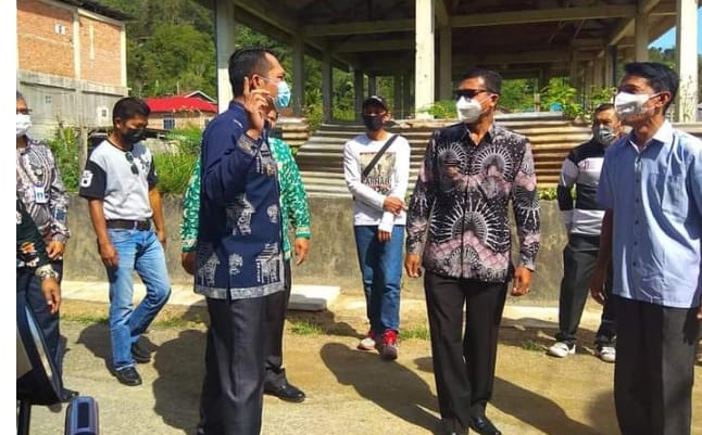 Wakil Wali Kota Sungai Penuh, Antos pimpin Sidak penerapan PPKM di desa-desa.