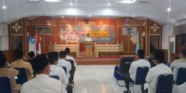 Suasana peringatan Tahun Baru Islam di Kantor Bupati Kerinci.