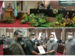 Sidang Paripurna penyampaian KUA-PPAS Tahun 2020 di DPRD Kota Sungai Penuh.