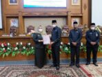 Ketua DPRD Yuli Setia Bhakti terima nota keuangan Ranperda Perubahan APBD Tahun Anggaran 2021.