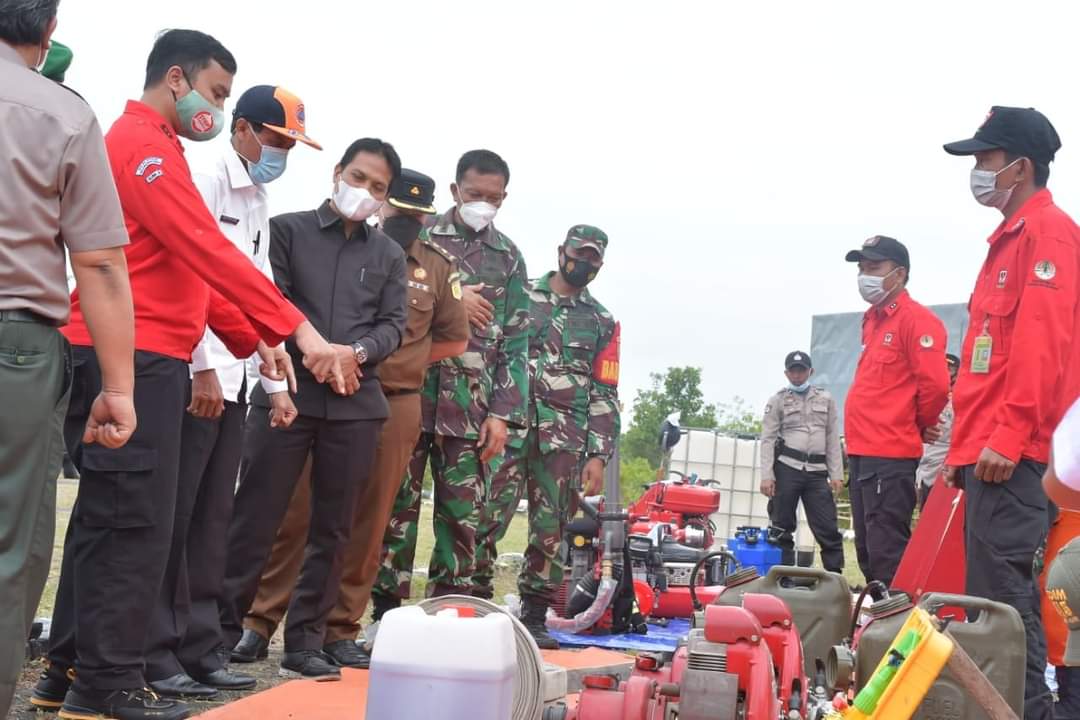 Giat Apel siaga Karhutla tahun 2021 Kabupaten Batanghari.