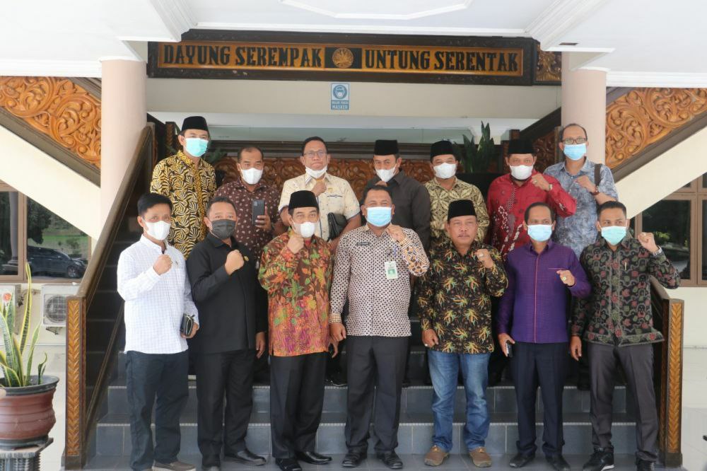 Anggota DPRD Muaro Jambi Kunker ke DPRD Pelalawan.