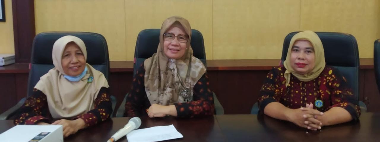 Tim Pokja Bunda PAUD Muaro Jambi saat memimpin Rakor di Aula Dispenda.(Foto:Raden Hasan Efendi/Jambipers.com).