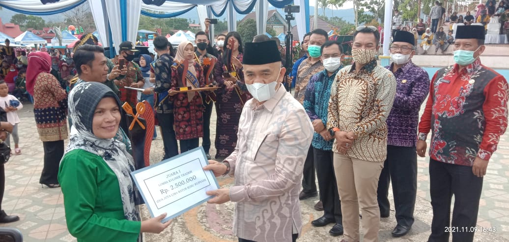 Acara penutupan Festival Kerinci ke-19.