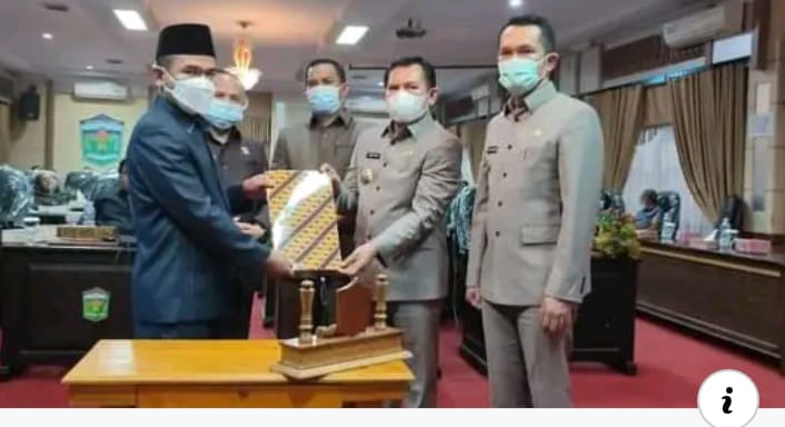 Paripurna pengesahan APBD-P Kota Sungai Penuh tahun anggaran 2021.