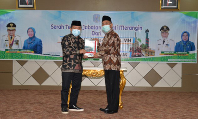 sertijab Bupati Merangin.