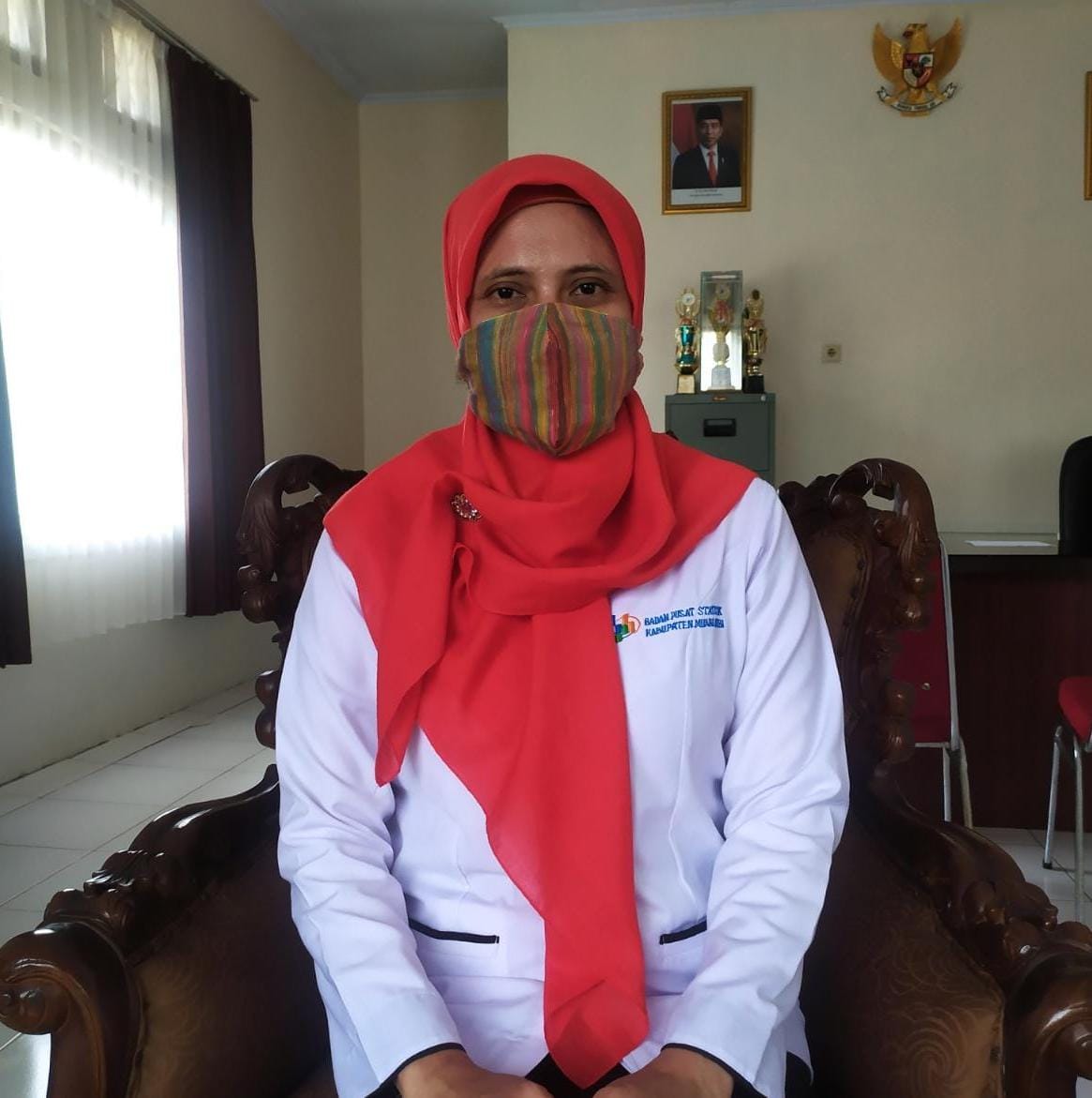 Kepala Badan Pusat Statistik Muaro Jambi, Irna Afrianti.(Foto:Raden Hasan Efendi/Jambipers.com),